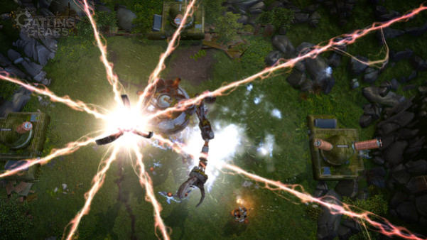 Игра Gatling Gears, скриншот