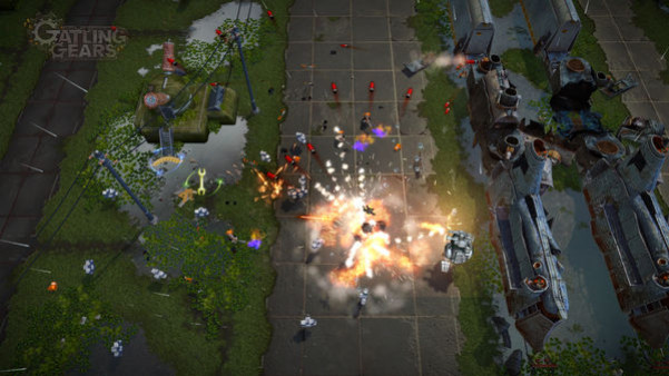 Игра Gatling Gears, скриншот