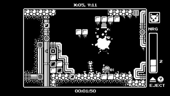 Игра Gato Roboto, скриншот