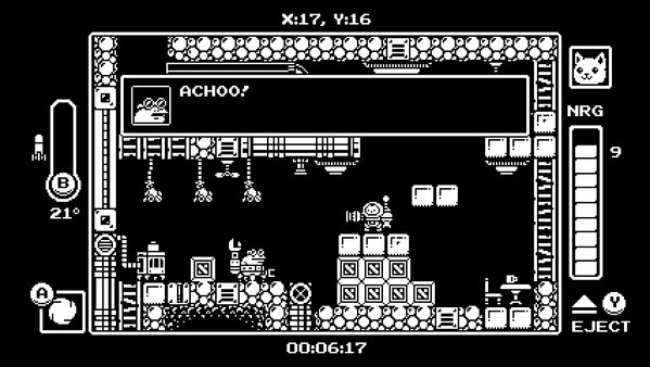 Игра Gato Roboto, скриншот