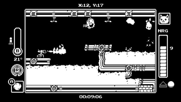 Игра Gato Roboto, скриншот