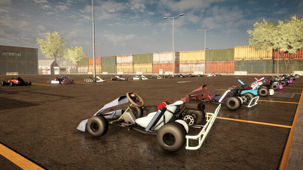 Игра Gearhead Karting Simulator - Mechanic & Racing, скриншот