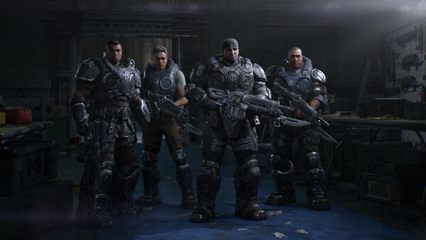 Игра Gears of War: E-Day, скриншот