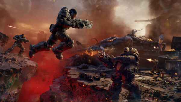 Игра Gears of War: E-Day, скриншот