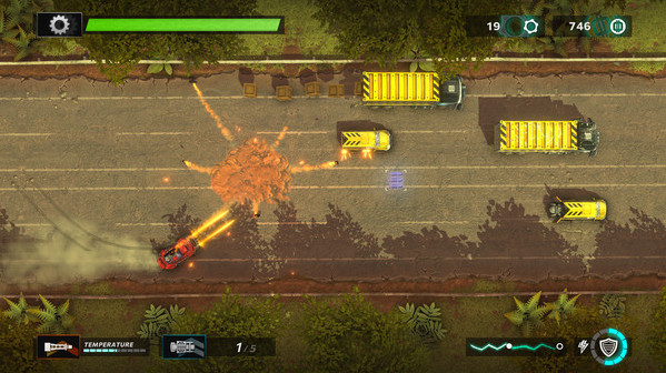 Игра Gearshifters, скриншот