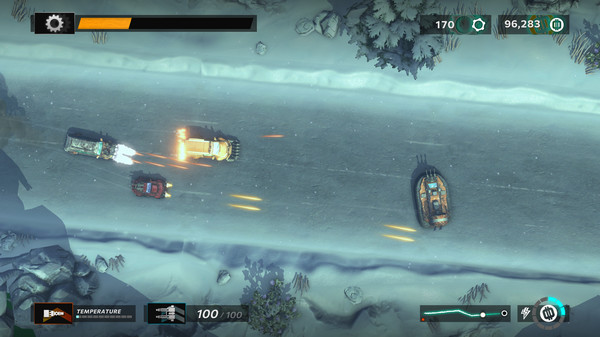 Игра Gearshifters, скриншот