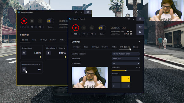 Игра Gecata by Movavi 5 - Game Recording Software, скриншот