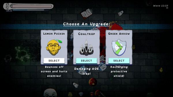 Игра Gem Defender: Soyjak Survivors, скриншот