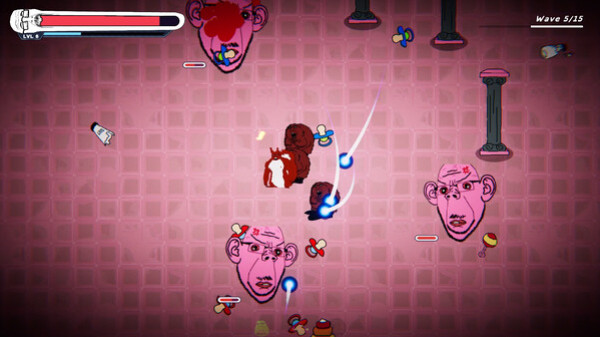 Игра Gem Defender: Soyjak Survivors, скриншот