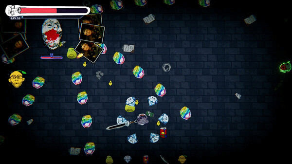 Игра Gem Defender: Soyjak Survivors, скриншот