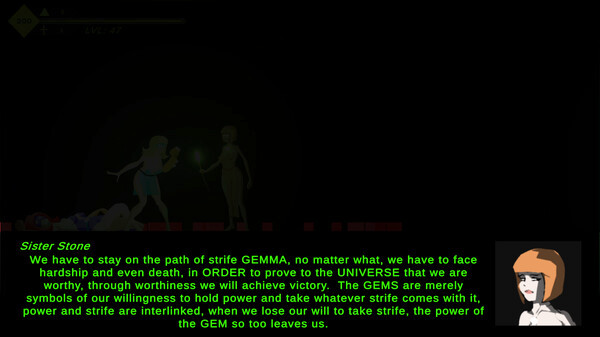 Игра Gemmas Gauntlet, скриншот