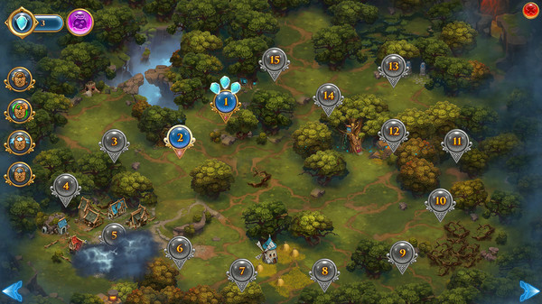 Игра Gems of Magic: Lost Family, скриншот