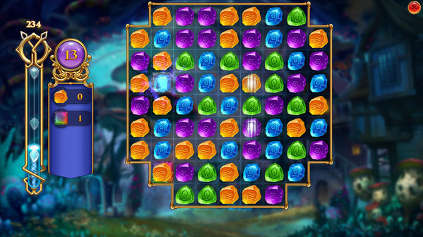 Игра Gems of Magic: Lost Family, скриншот
