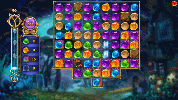 Игра Gems of Magic: Lost Family, скриншот
