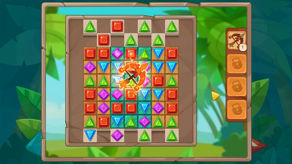 Игра Gems of the Aztecs, скриншот