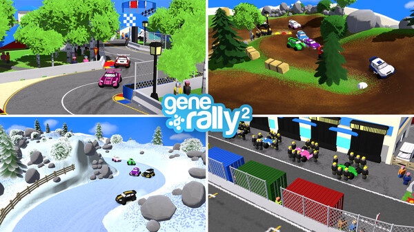 Игра GeneRally 2, скриншот