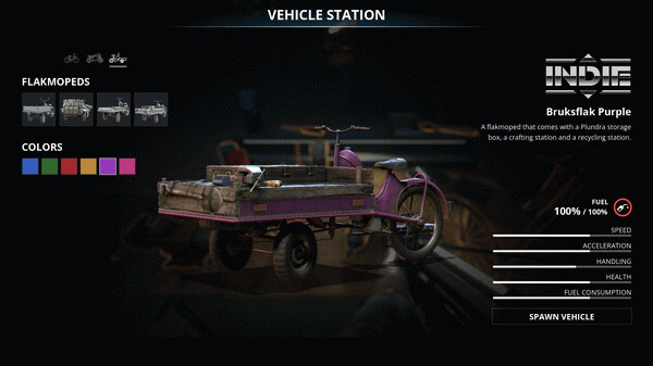 Игра Generation Zero - Reinforced Flakmoped Pack, скриншот