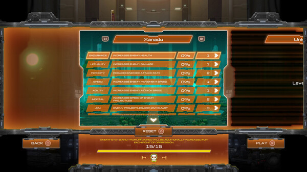 Игра Genesis Survivors, скриншот