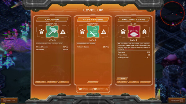 Игра Genesis Survivors, скриншот