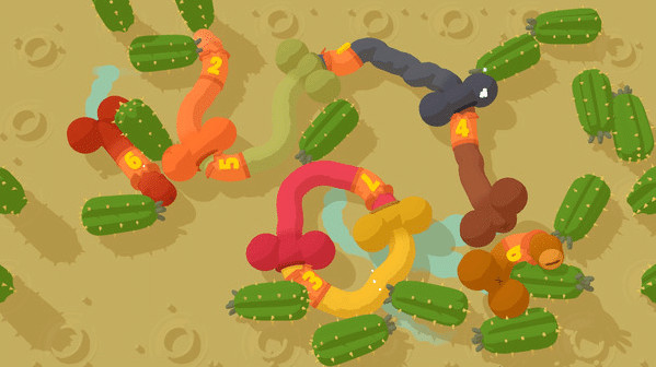 Игра Genital Jousting, скриншот