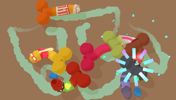 Игра Genital Jousting, скриншот