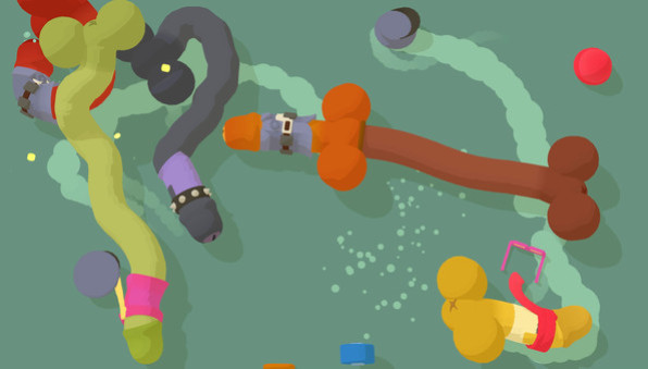 Игра Genital Jousting, скриншот