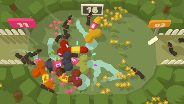 Игра Genital Jousting, скриншот