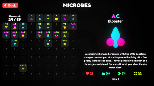 Игра Genome Guardian, скриншот