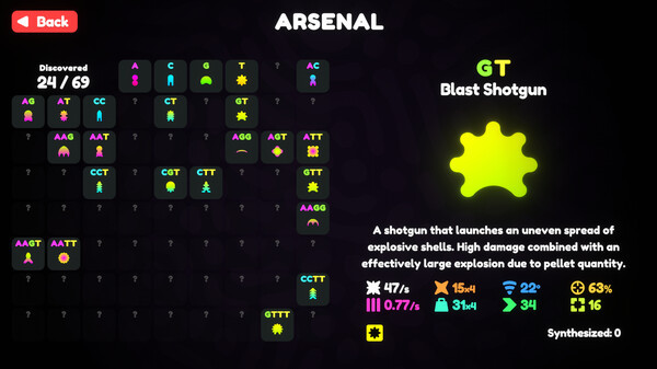 Игра Genome Guardian, скриншот