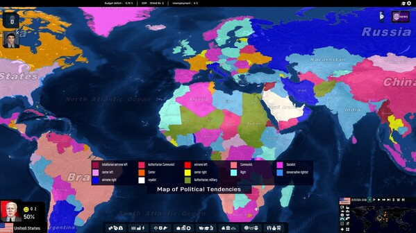 Игра Geo-Political Simulator 5, скриншот