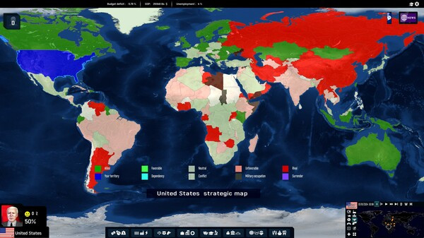 Игра Geo-Political Simulator 5, скриншот