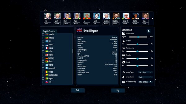 Игра Geo-Political Simulator 5, скриншот
