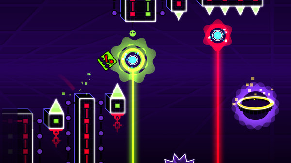 Игра Geometry Dash, скриншот