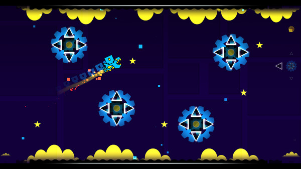 Игра Geometry Dash, скриншот
