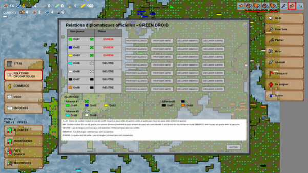 Игра GeoStrategic, скриншот