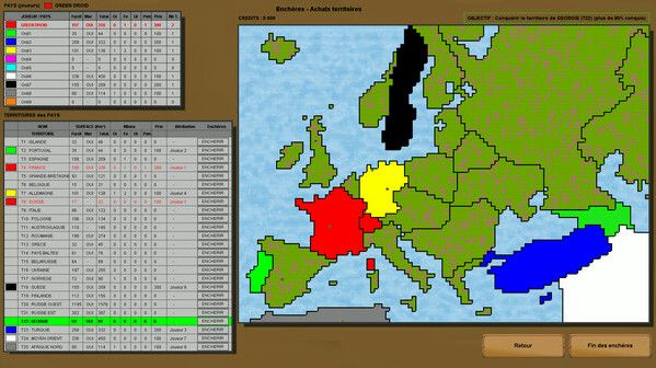 Игра GeoStrategic, скриншот