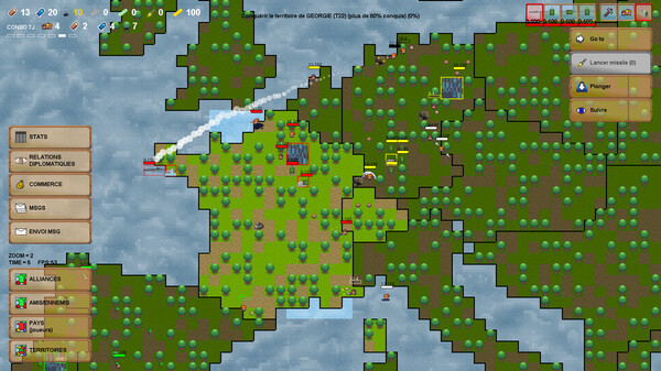 Игра GeoStrategic, скриншот
