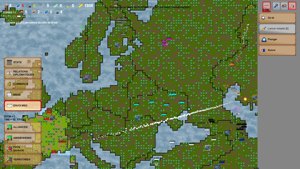 Игра GeoStrategic, скриншот