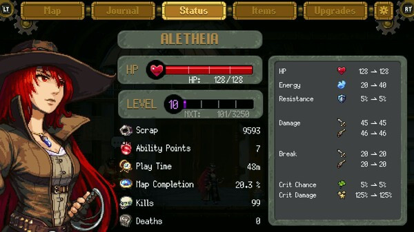 Игра Gestalt: Steam & Cinder, скриншот