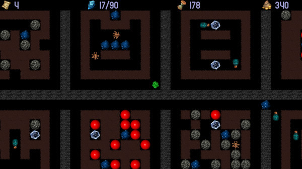 Игра Get The Gems, скриншот