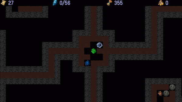 Игра Get The Gems, скриншот