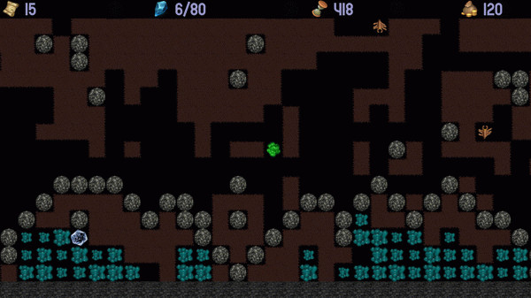 Игра Get The Gems, скриншот