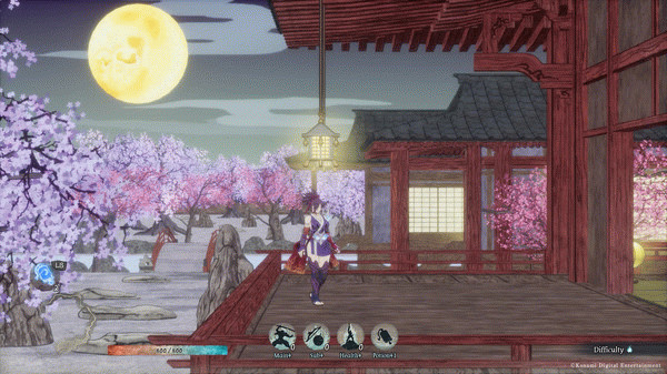 Игра GetsuFumaDen: Undying Moon, скриншот