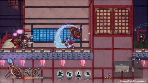 Игра GetsuFumaDen: Undying Moon, скриншот