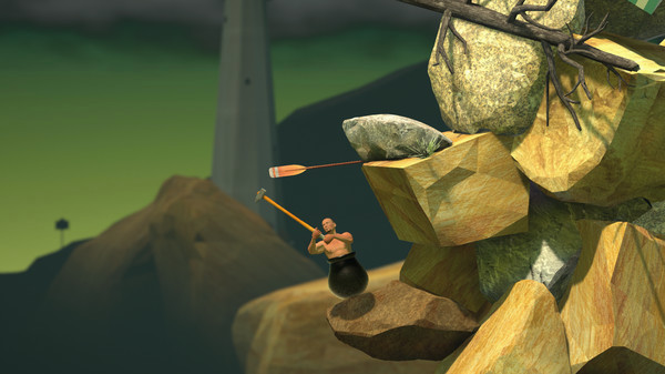 Игра Getting Over It with Bennett Foddy, скриншот