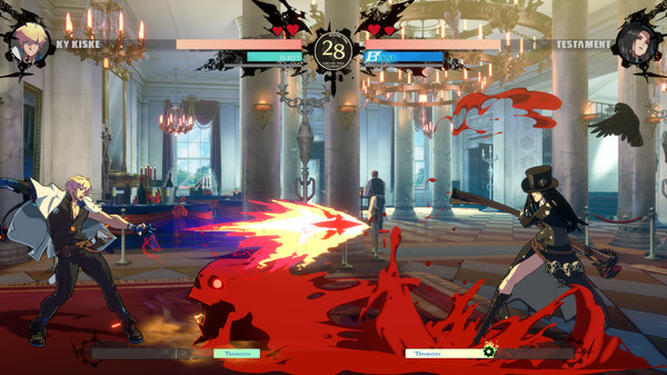Игра GGST Additional Battle Stage 2 - White House Reborn, скриншот