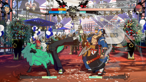 Игра GGST Additional Battle Stage 2 - White House Reborn, скриншот