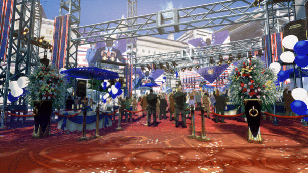 Игра GGST Additional Battle Stage 2 - White House Reborn, скриншот