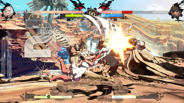 Игра GGST Additional Character 11 - Elphelt Valentine, скриншот