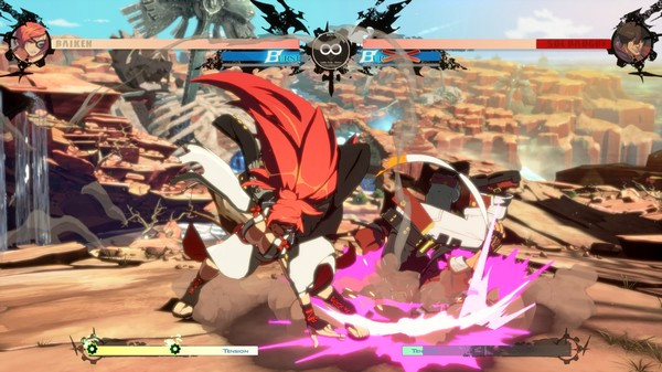 Игра GGST Additional Character 4 - Baiken, скриншот